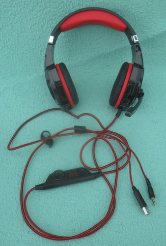 Headset rot beleuchtete - rot,