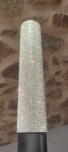 Mikrofonhülle aus glänzendem