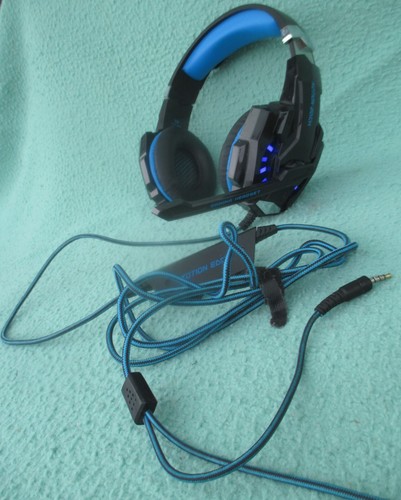 Headset blau beleuchtete - blau,
