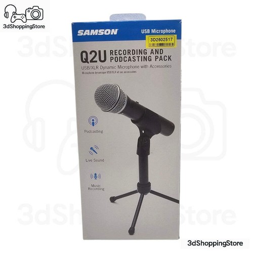 Samson q2u usb xlr mikrofon - usb/xlr,